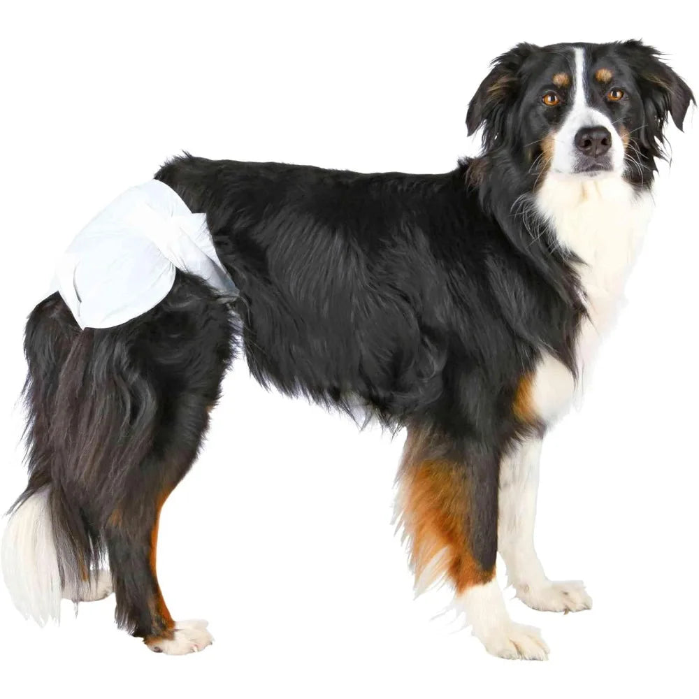 Dog Diapers XL, 12-Pack, Absorbent & Leak-Proof, Comfort Fit