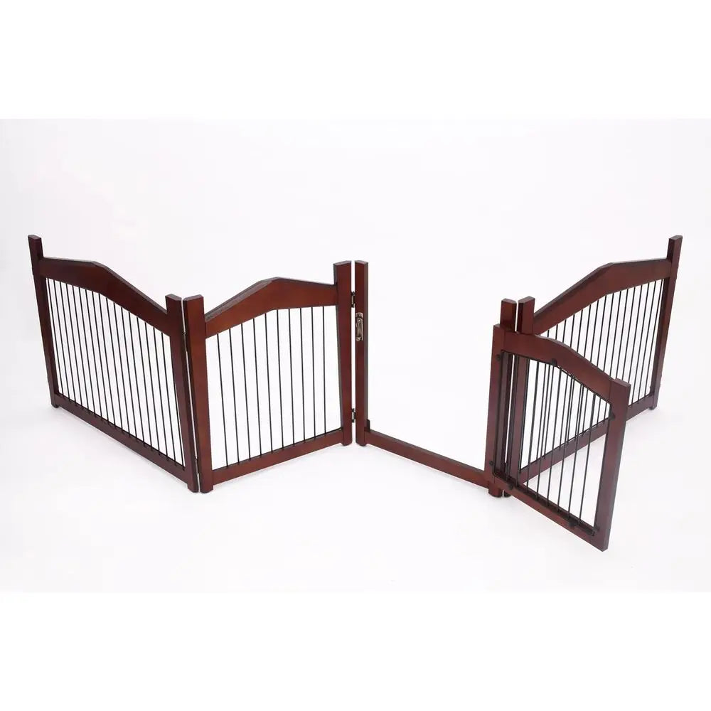 2-in-1 Conigurable Pet Crate and Gate, Medium