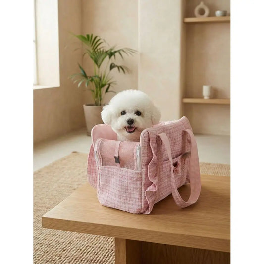 Portable Cat Carrier Soft Sided Cat Carrier For Medium Cats And Small Dogs Up To 15 Pounds, Airline Approved Travel Dog Carrier