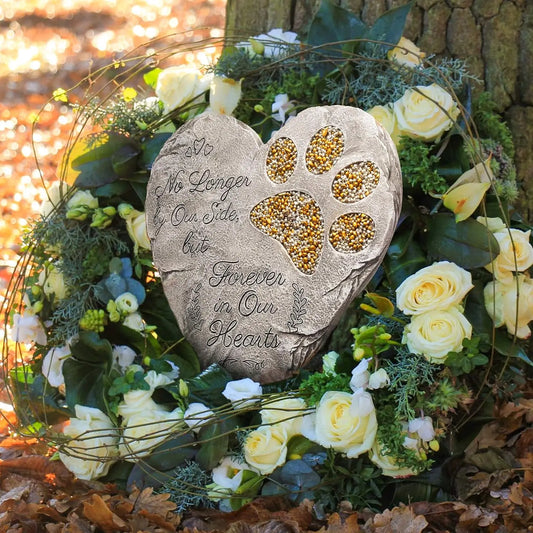 Dog Memorial Stone, Rainbow Bridge Keepsake Ornament, Heartfelt Gift for Losing a Dog
